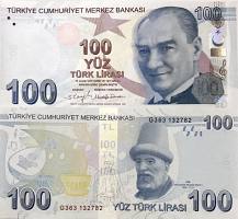 *100 lír Turecko 2023, P226e UNC - Kliknutím na obrázok zatvorte -